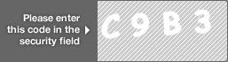 captcha code for visual authentication  letter C number 9 letter B number 3