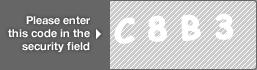 captcha code for visual authentication  letter C number 8 letter B number 3