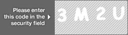 captcha code for visual authentication  number 3 letter M number 2 letter U
