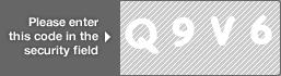 captcha code for visual authentication  letter Q number 9 letter V number 6