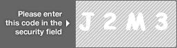 captcha code for visual authentication  letter J number 2 letter M number 3