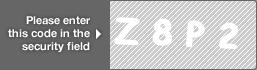 captcha code for visual authentication  letter Z number 8 letter P number 2