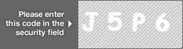 captcha code for visual authentication  letter J number 5 letter P number 6