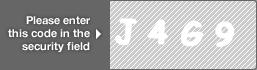 captcha code for visual authentication  letter J number 4 letter G number 9