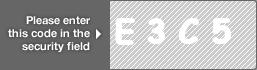 captcha code for visual authentication  letter E number 3 letter C number 5