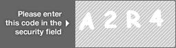 captcha code for visual authentication  letter A number 2 letter R number 4