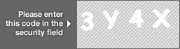 captcha code for visual authentication  number 3 letter Y number 4 letter X