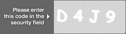 captcha code for visual authentication  letter D number 4 letter J number 9