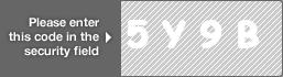 captcha code for visual authentication  number 5 letter Y number 9 letter B