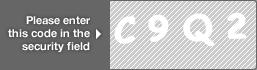captcha code for visual authentication  letter C number 9 letter Q number 2