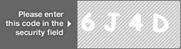 captcha code for visual authentication  number 6 letter J number 4 letter D