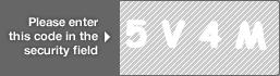 captcha code for visual authentication  number 5 letter V number 4 letter M