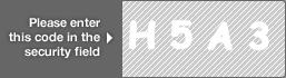 captcha code for visual authentication  letter H number 5 letter A number 3