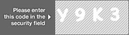 captcha code for visual authentication  letter Y number 9 letter K number 3
