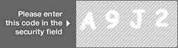 captcha code for visual authentication  letter A number 9 letter J number 2