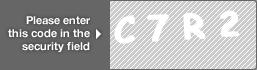 captcha code for visual authentication  letter C number 7 letter R number 2