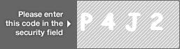 Enter this captcha code for authentication  letter P number 4 letter J number 2