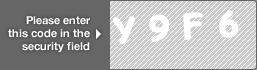 captcha code for visual authentication  letter Y number 9 letter F number 6