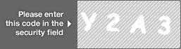 captcha code for visual authentication  letter Y number 2 letter A number 3