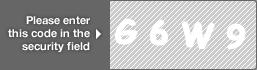 captcha code for visual authentication  letter G number 6 letter W number 9
